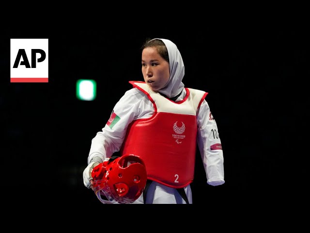 First Afghan woman to compete internationally after Taliban takeover competes in 2024 Paris Olympics