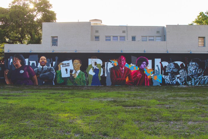 West Palm Beach mural celebrates icons of the Civil Rights Movement