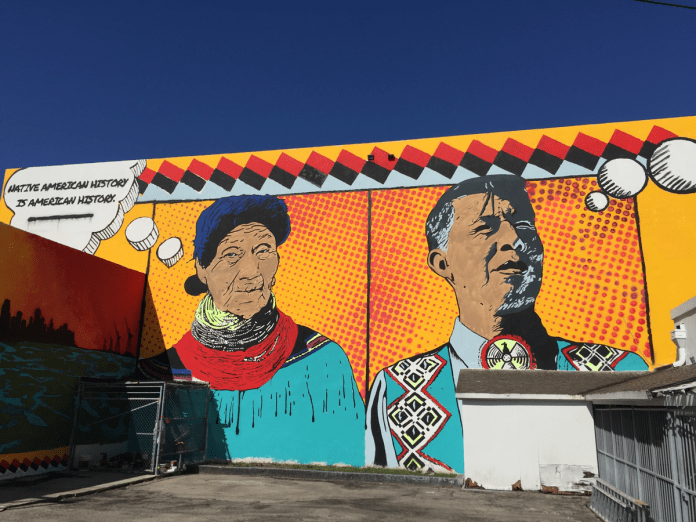 Miccosukee Heroes New Mural in Wynwood